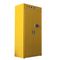 2つのドア4の引出しの医薬品の黄色のための可燃性の化学収納キャビネット